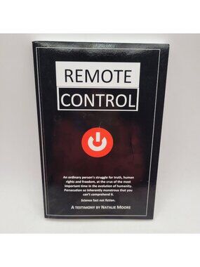 Remote Control by Natalie Moore 2017 Softcover - DARPA, Mind Control